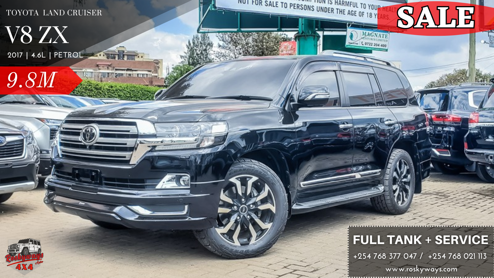 2017 Toyota Land Cruiser V8 ZX